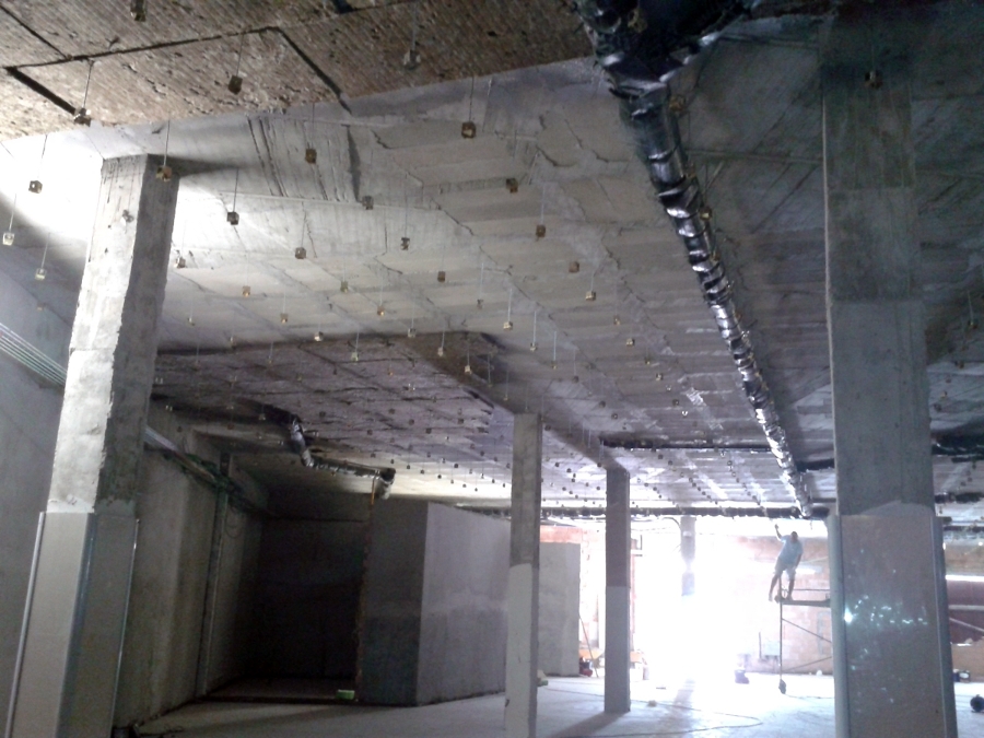 Insonorizacion supermercado DIA% en barbate