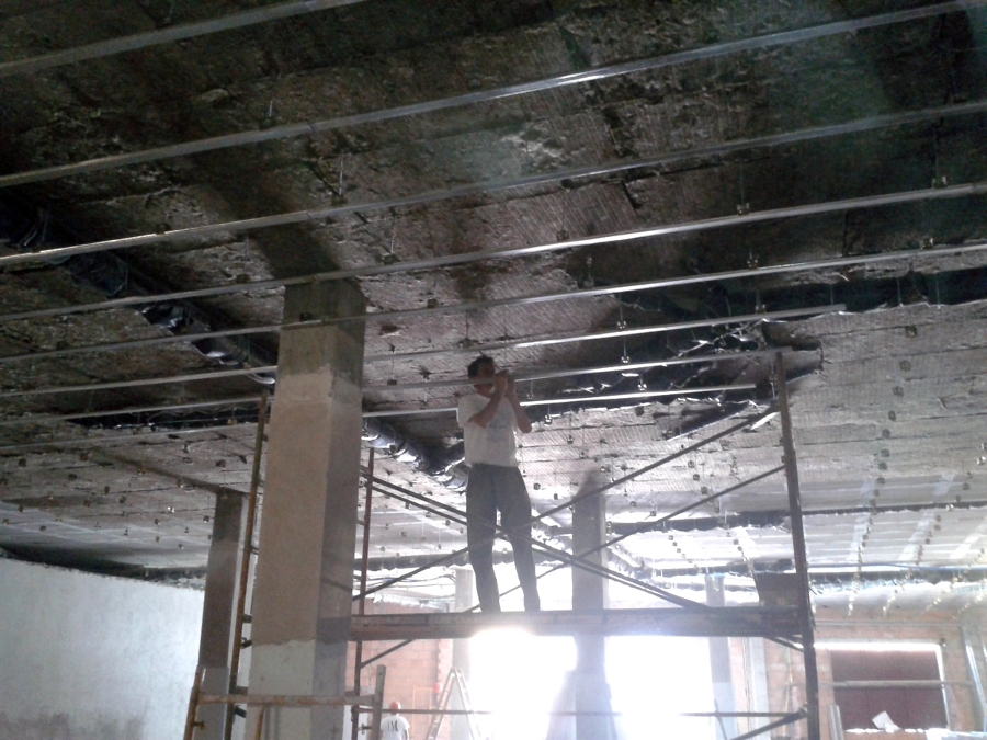 Insonorizacion supermercado DIA% en barbate