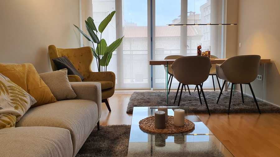 Trabajo de decoración de vivienda