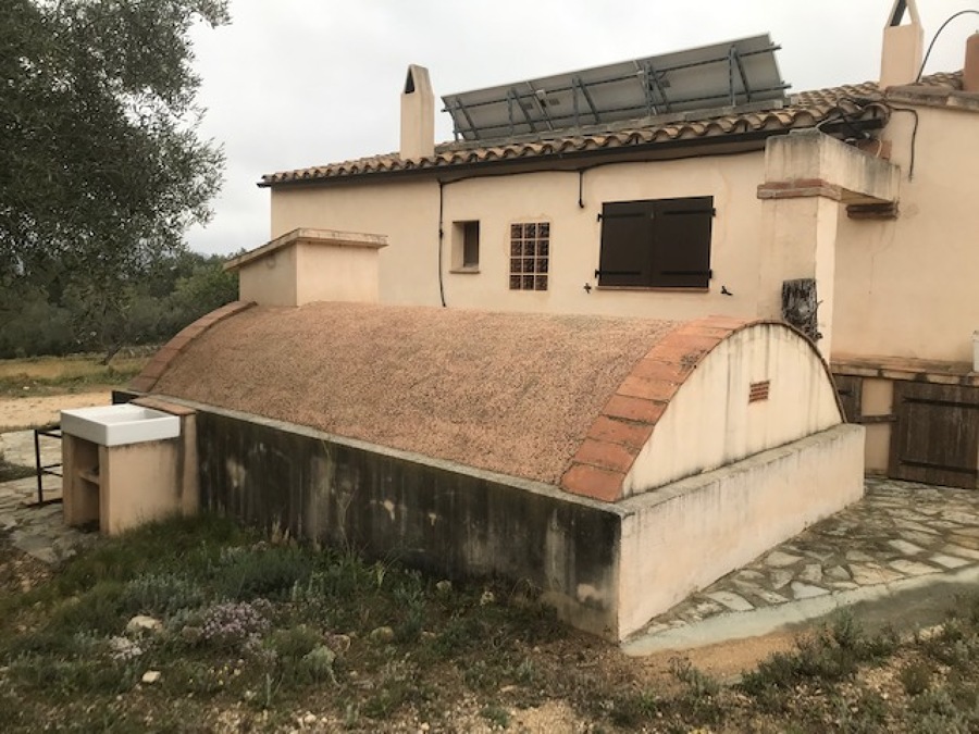 Cisterna de bóveda redonda