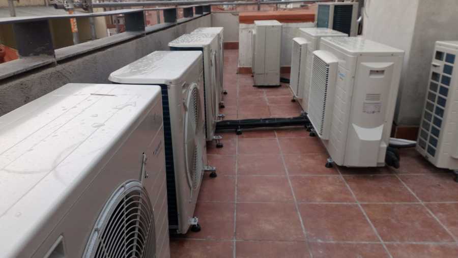 Aire acondicionado en azotea