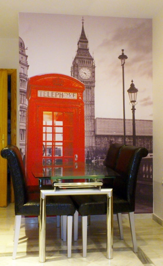 Foto mural adhesivo Londres. 