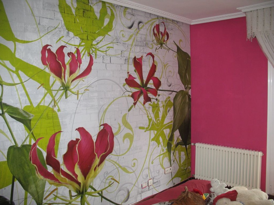 Foto mural y pintura