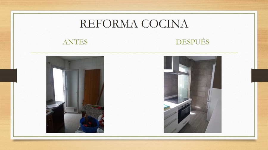 REFORMA INTEGRAL DE COCINA