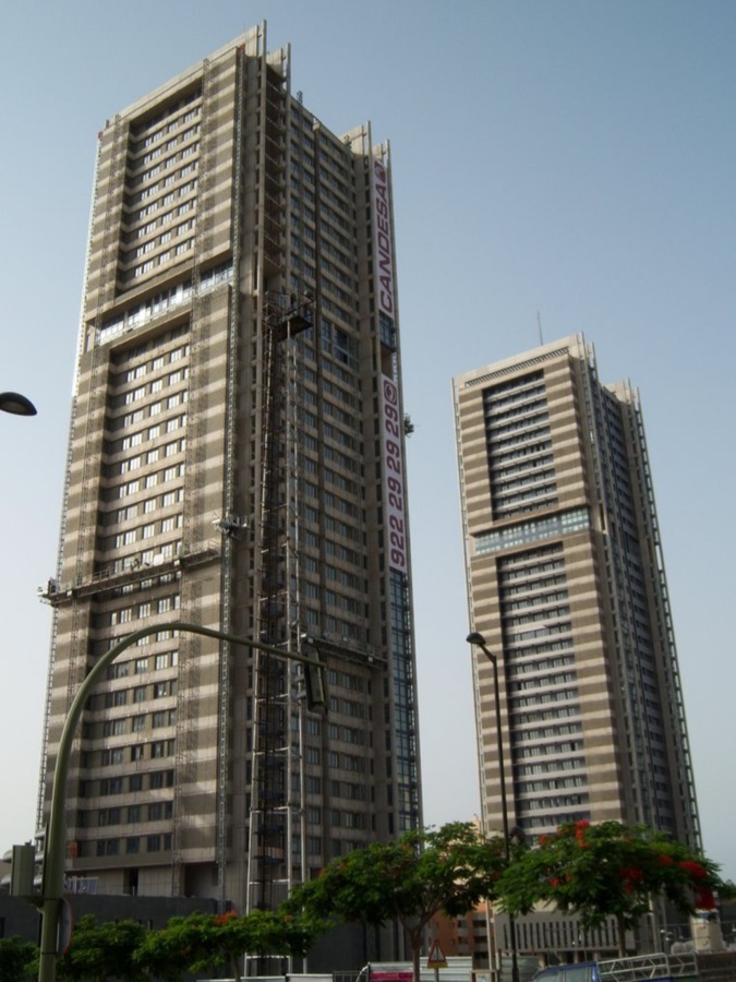 Instalación eléctrica del rascacielos Nº2 de Santa Cruz de Tenerife