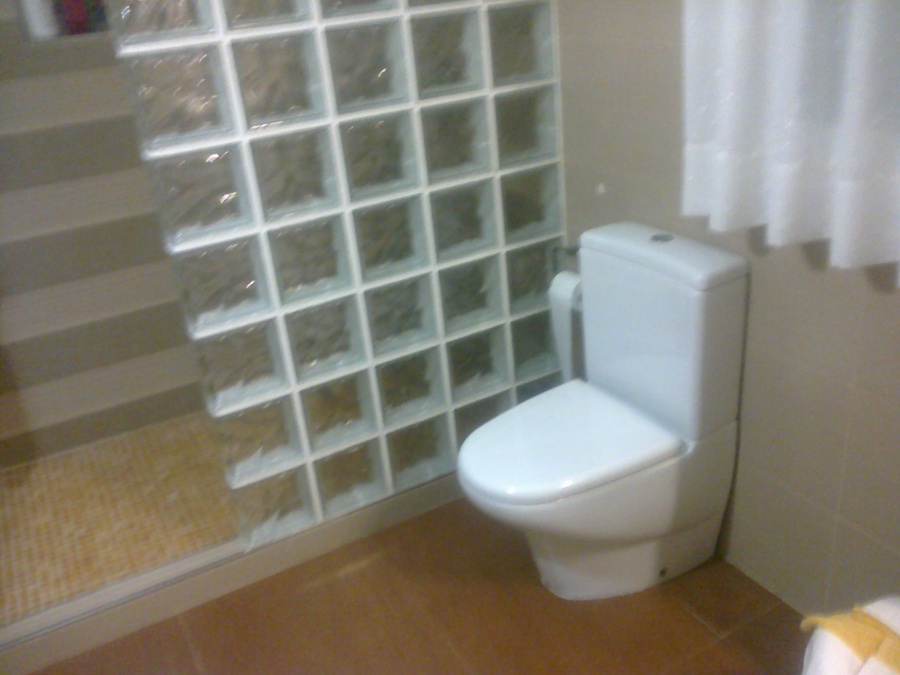 Pared pabel baño 1 terminada