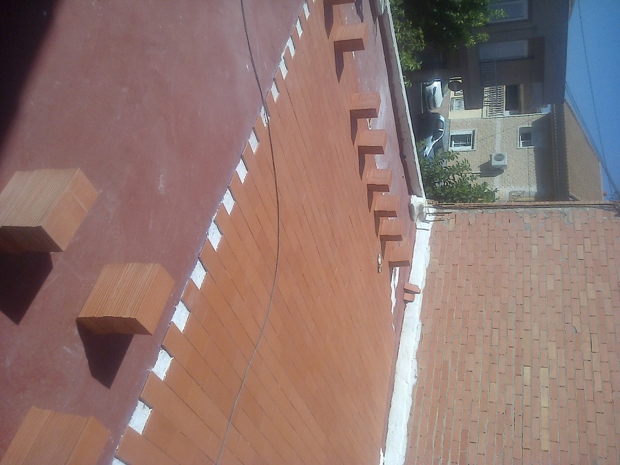 Impermeabilización terraza y colocación de resilla