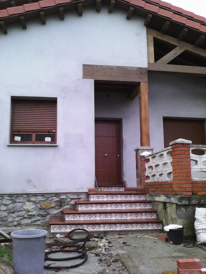 nueva construcción casa rustica