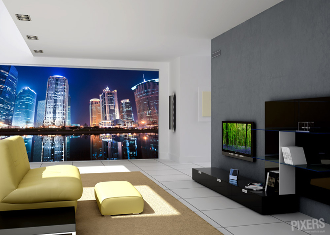 Fotomural con la foto de Singapur