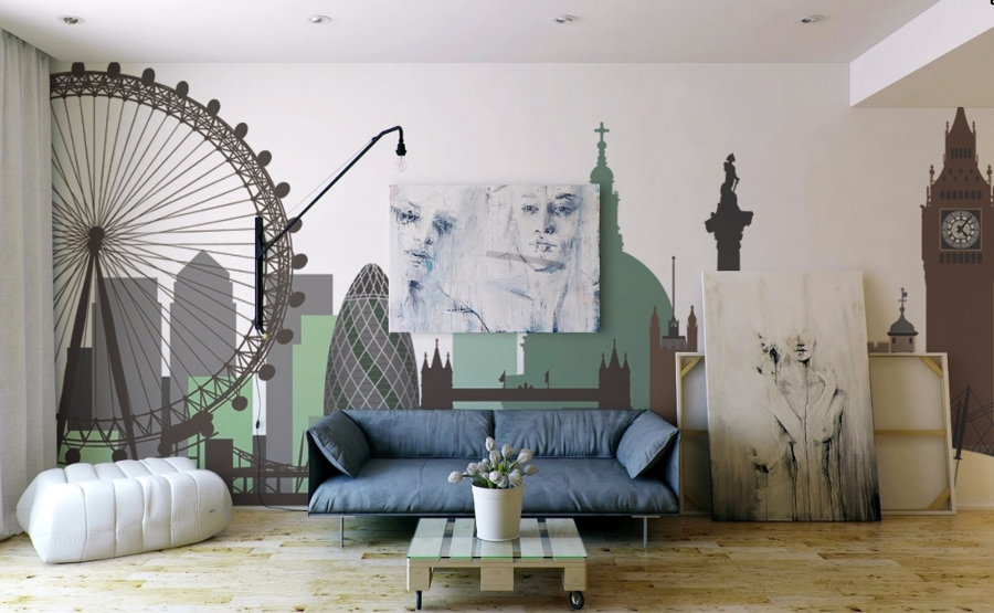 Fotomural inspirado por Londrés