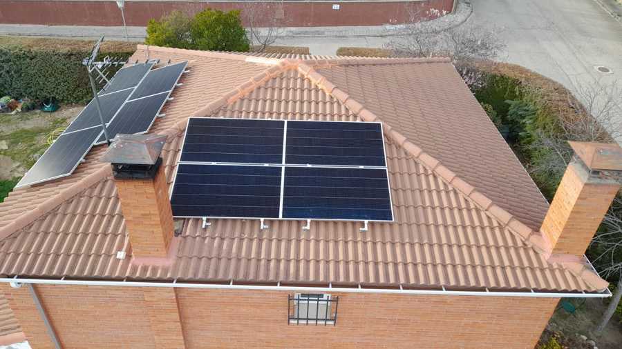 Instalacion FV vivienda en Los Molinos