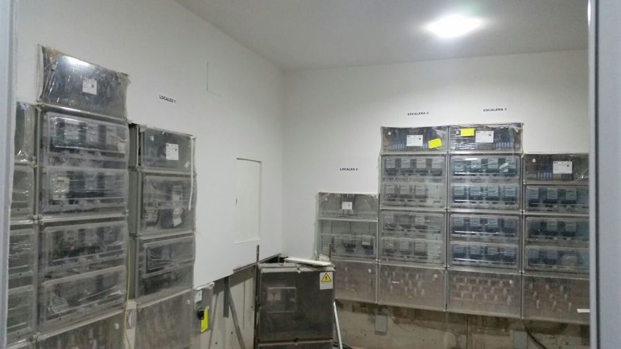 Cambio cuarto de contadores