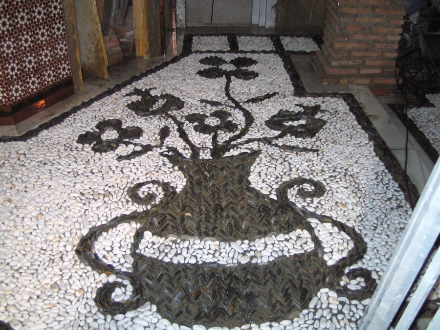 Jarrón de margaritas