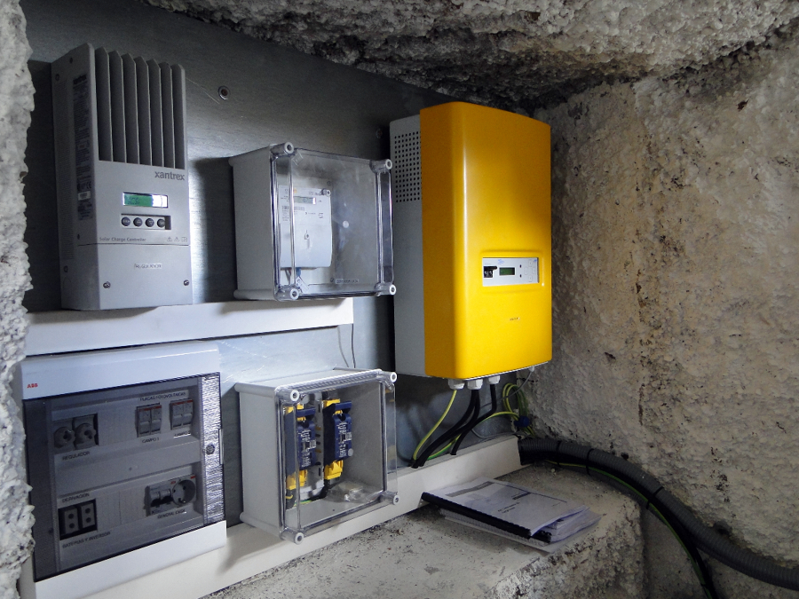 Fotovoltaica aislada para casa rural