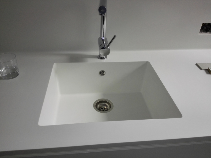 Fregadero de Corian Integrado