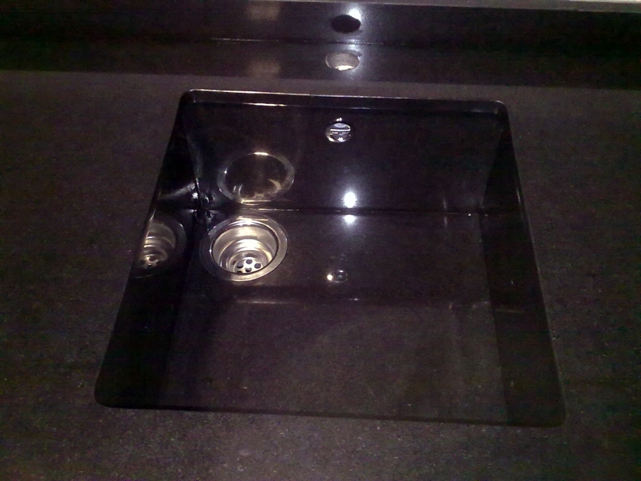 fregadero de granito Negro Zimbawe