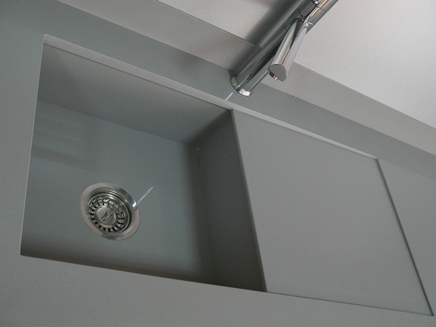 FREGADERO DE SILESTONE.