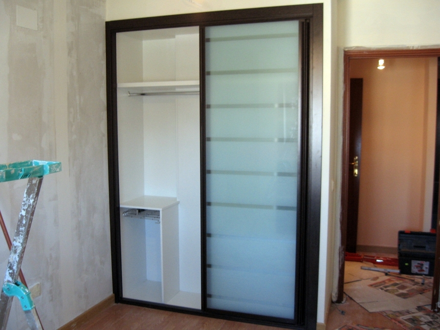 Frente de armario cristal