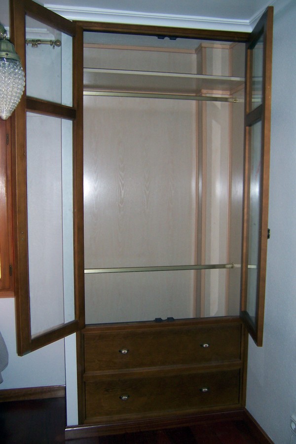 frente de armario en hueco