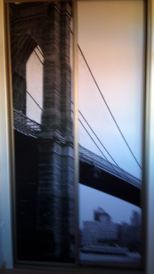 Frente de armario en vinilo