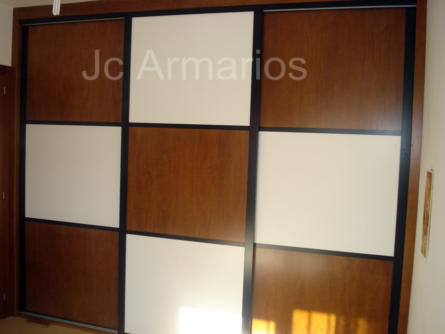 frente de armario tipo ajedrez