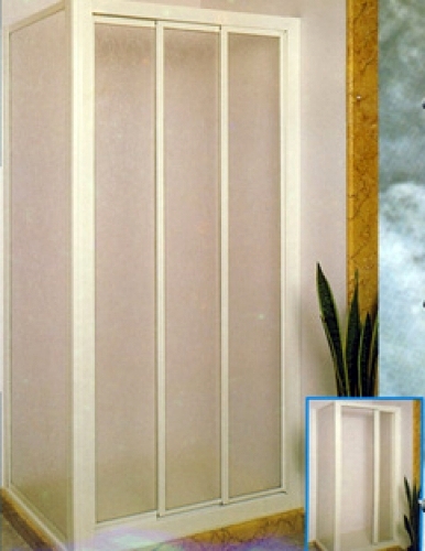 FRENTES DE BAÑO BLANCO Y ACRÍLICO