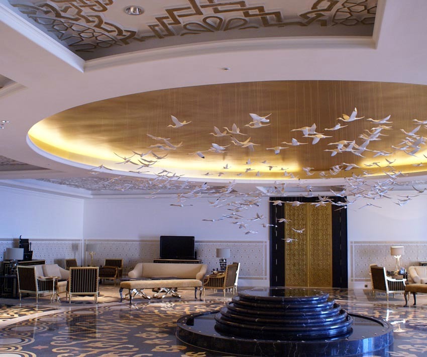 frisos en pared y techos de escayola 