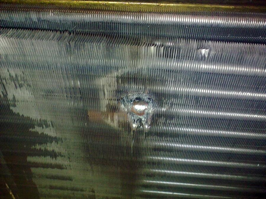 fuga encontrada y reparada 2