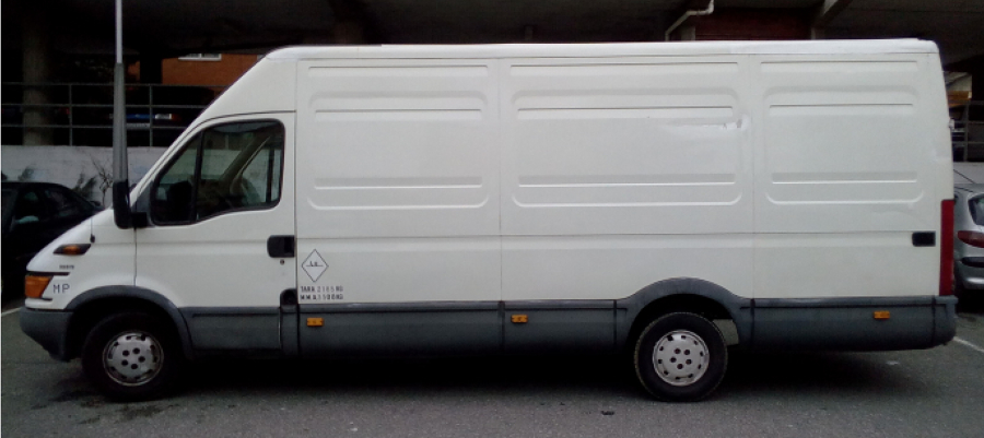 furgon de 15 metros cubicos