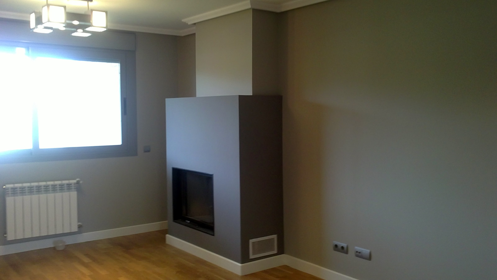 fusión de grises en salon