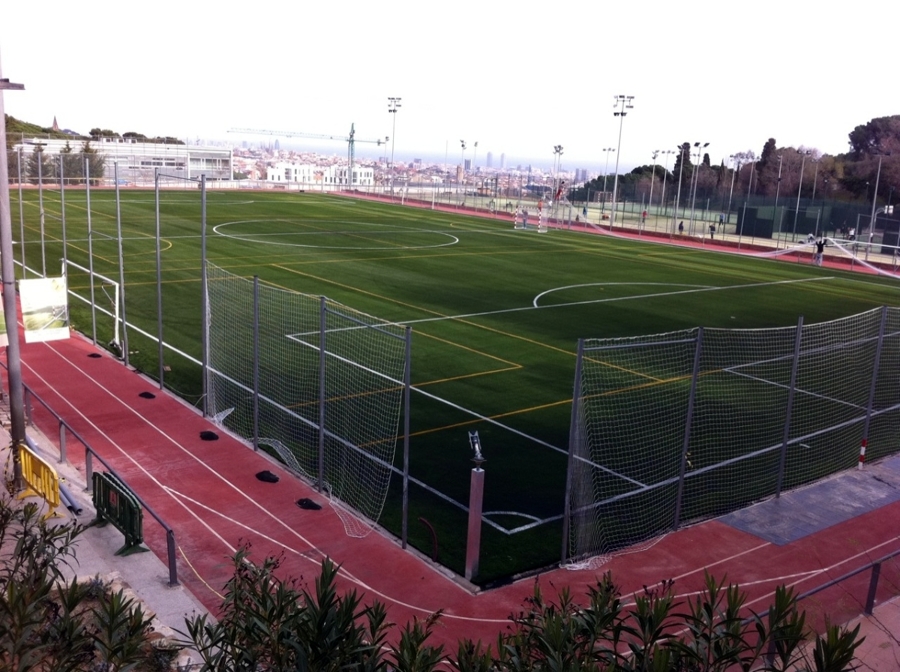 Futbol 11 en Can Caralleu de Barcelona