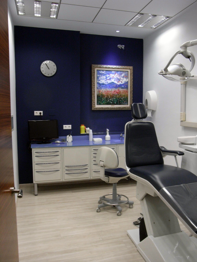 Gabinete clínica dental adaptado