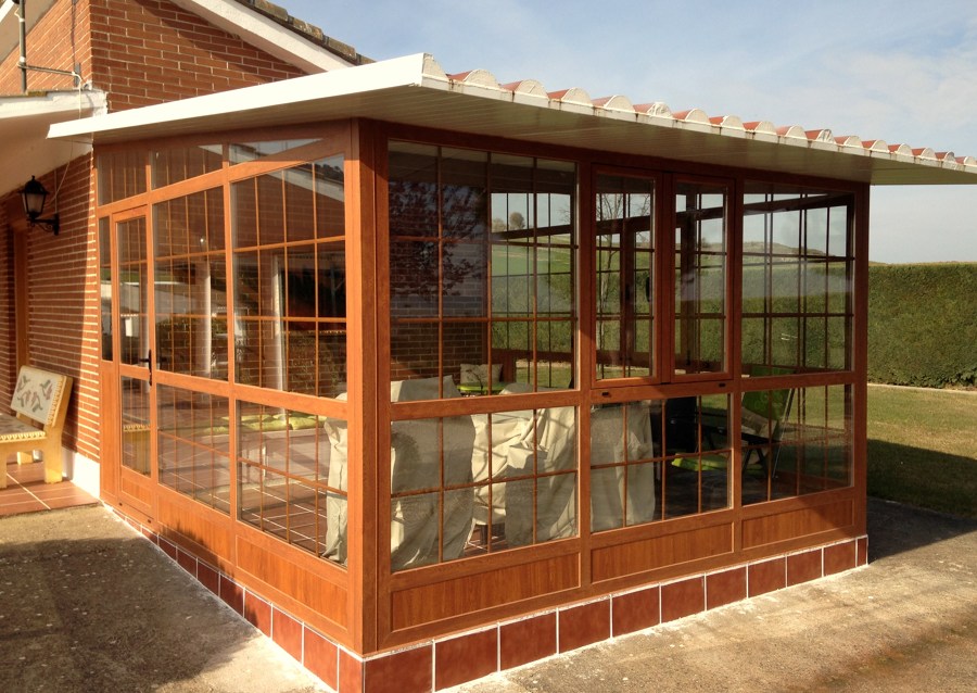 GALERÍA EXTERIOR DE ALUMINIO