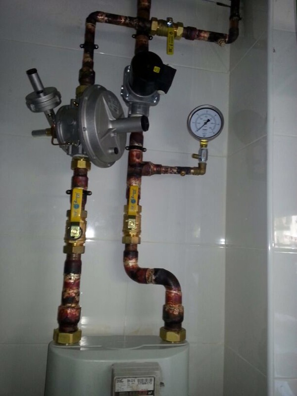 GAS EN UN RESTAURANTE DE GRAN CONSUMO