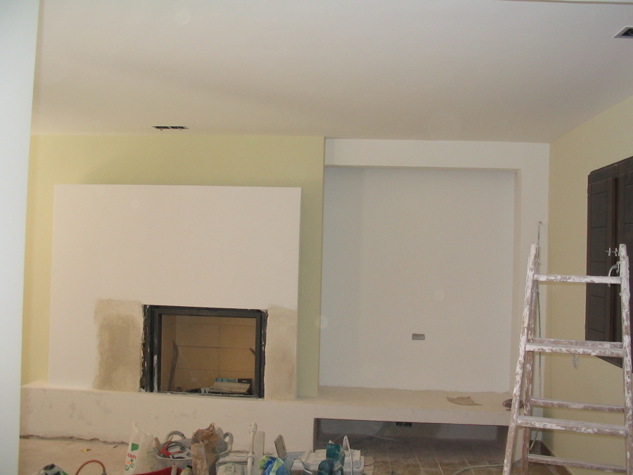 Chimenea con arhitectura especial