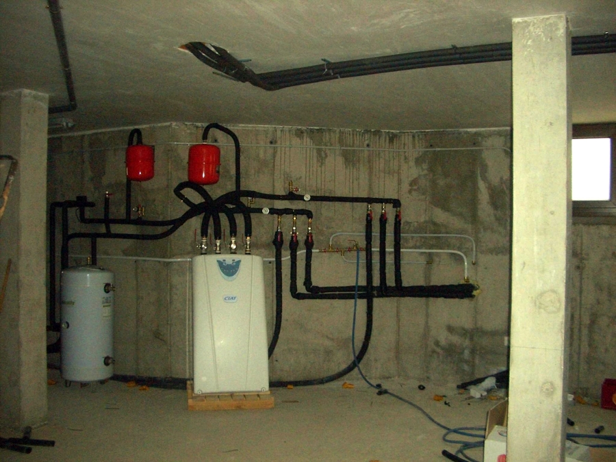 Geotermia en vivienda unifamiliar