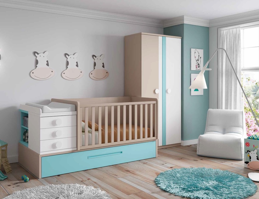 dormitorio infantil convertible