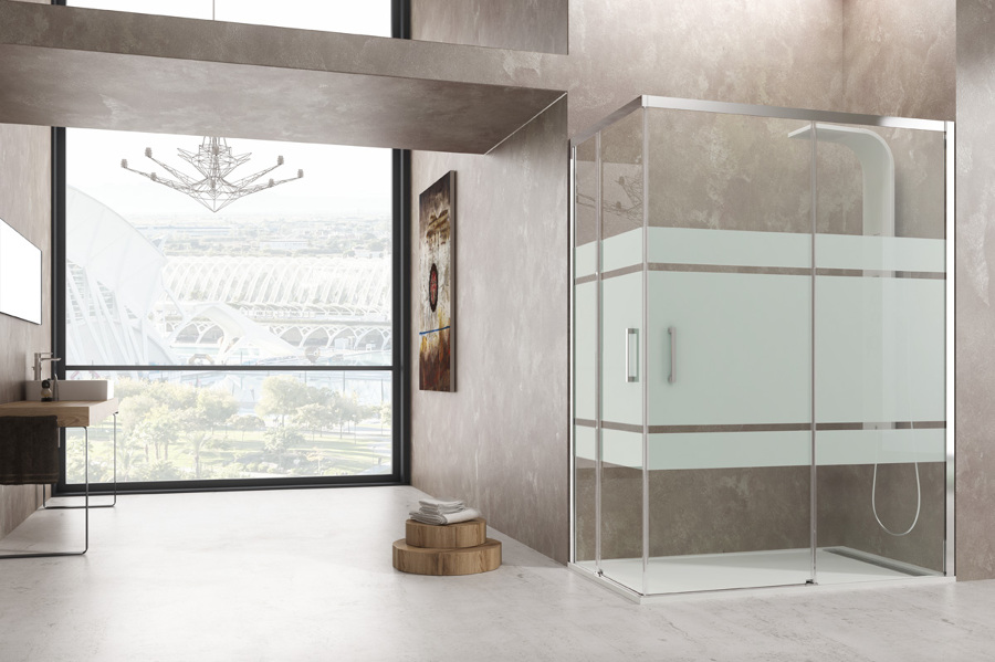Mamparas de ducha al vertice