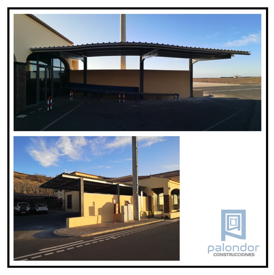 Marquesina Patio Carrillos Aeropuerto de La Gomera