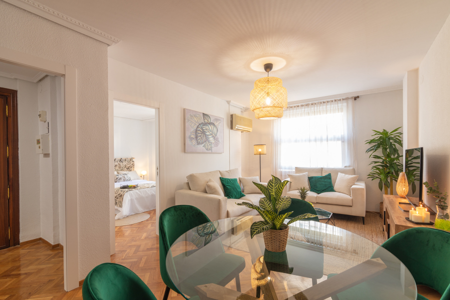 Amplio salón comedor