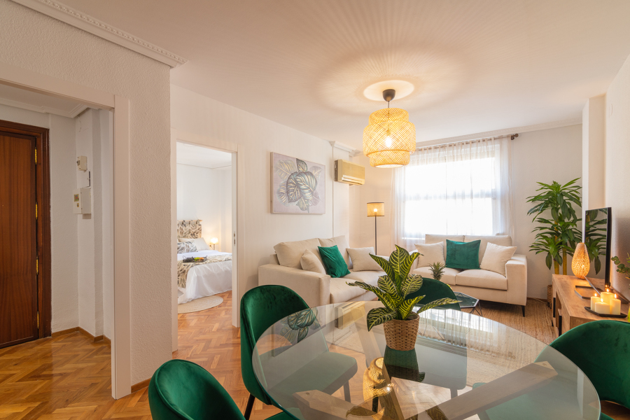 Amplio y luminoso salón comedor