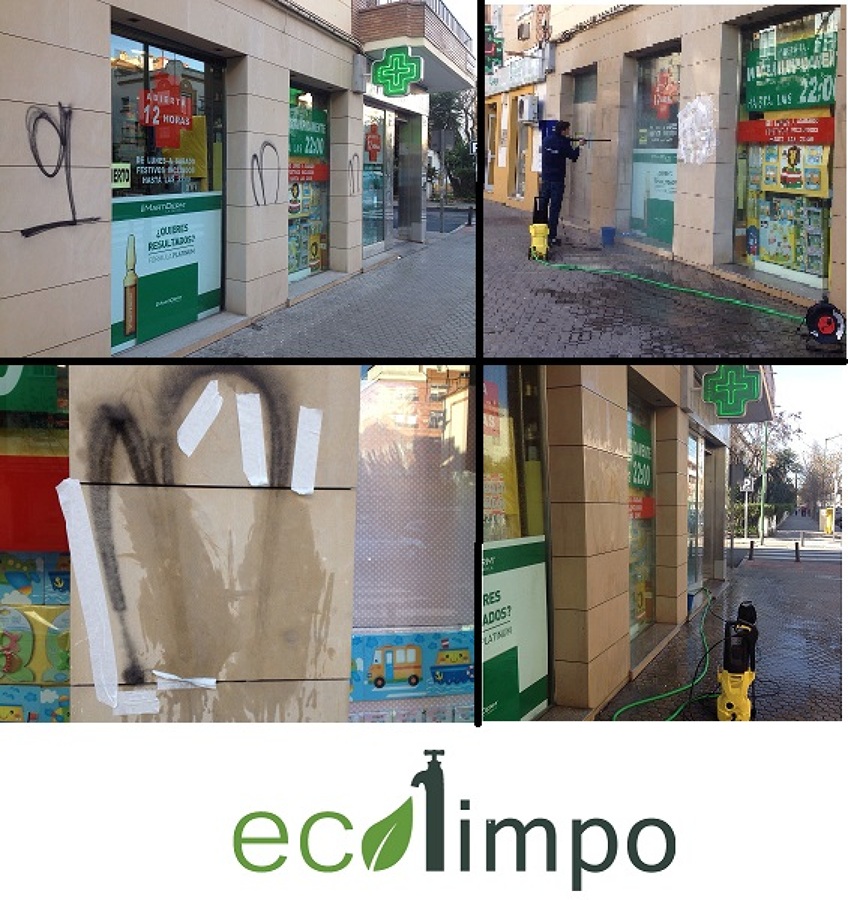 LIMPIEZA DE GRAFFITI