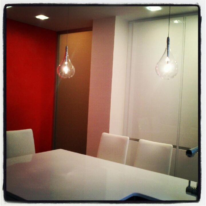 Gran isla en el centro