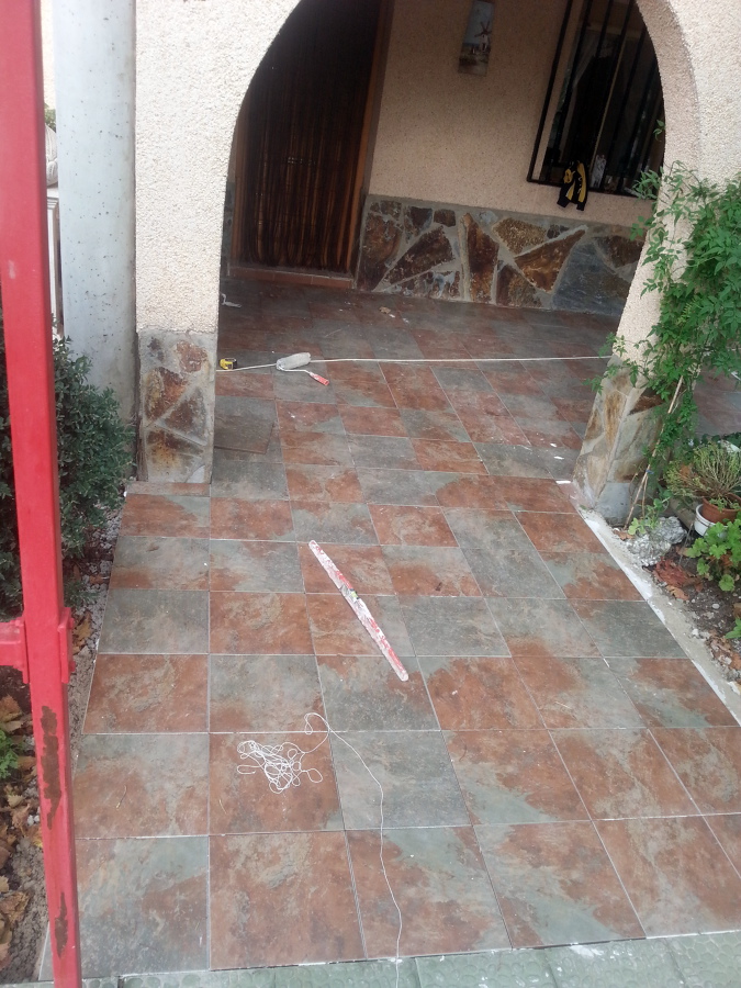 Gres exterior porche