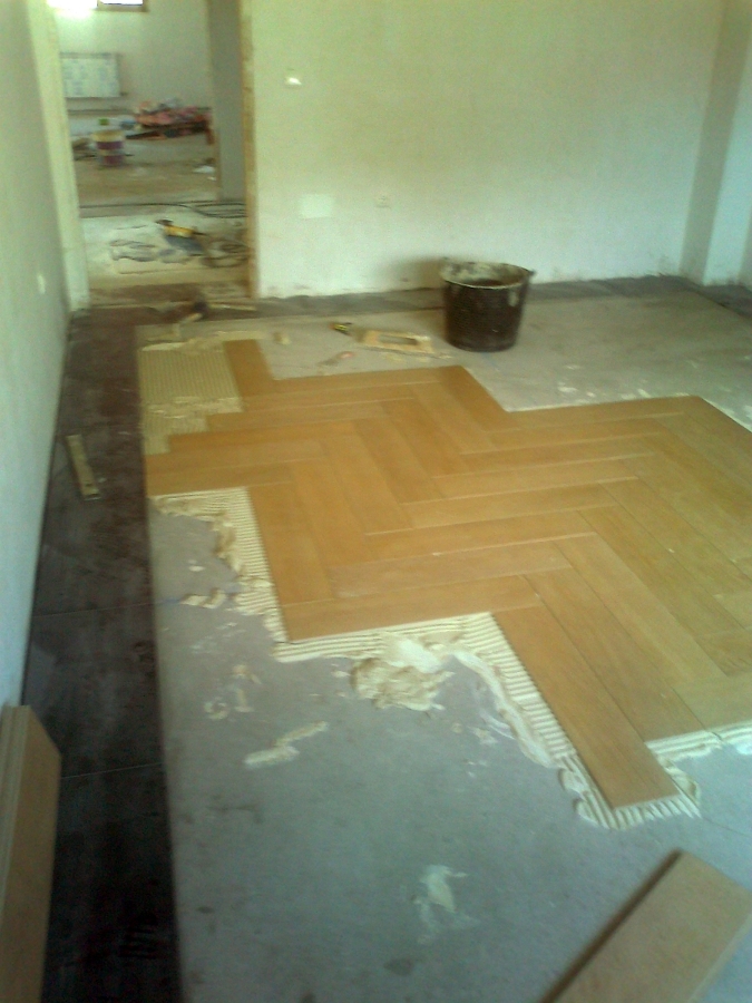 Gres imitación madera