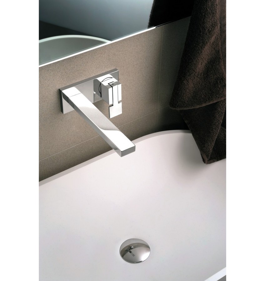 Grifo empotrado para baño con monomando