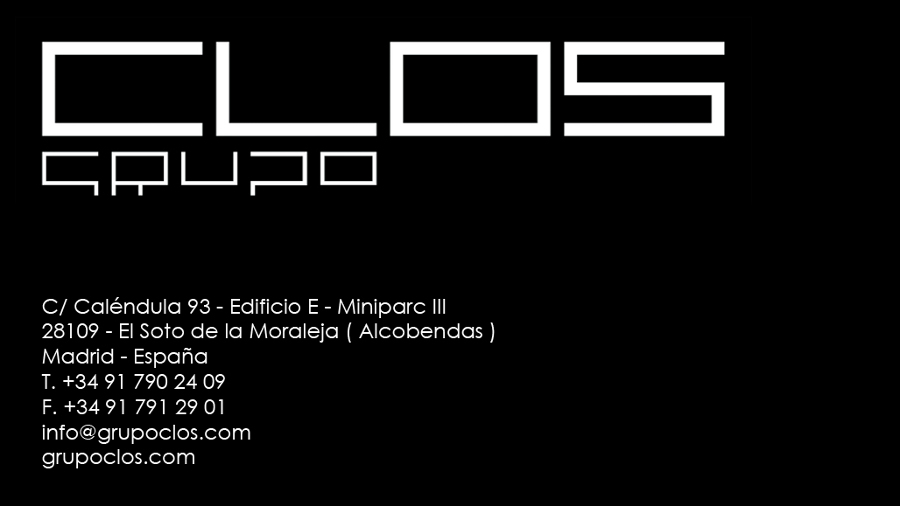 GRUPO CLOS LOGO Y DIRECCIÓN