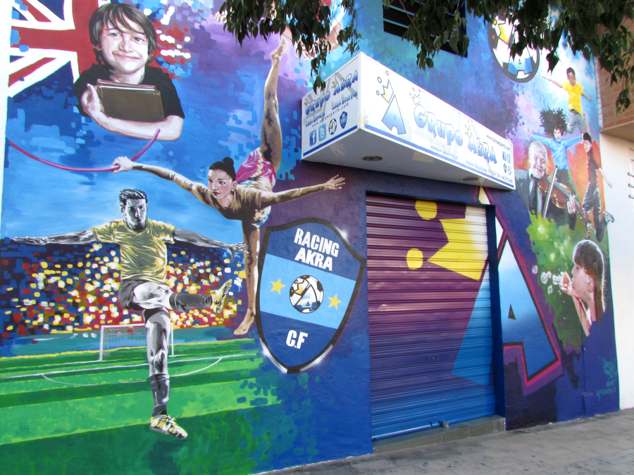 Decoración en fachada.