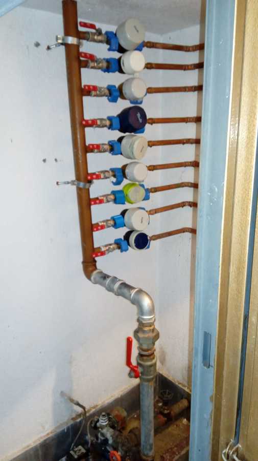CONTADORES DE  AGUA  MODIFICACIÓN
