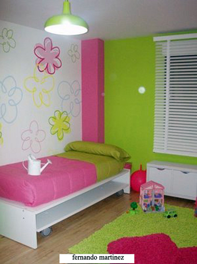 habitacion pistacho y fusia